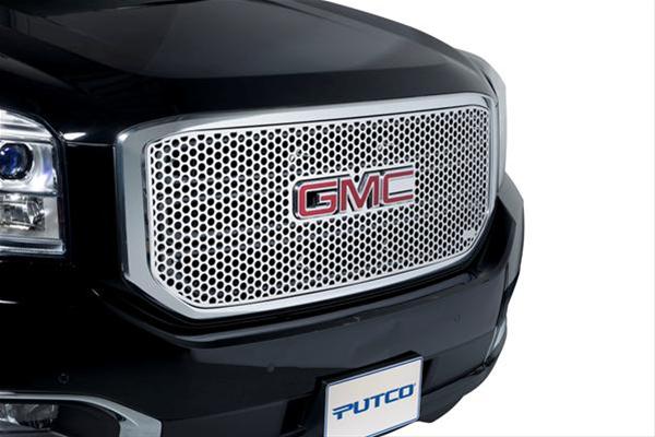 Putco 15-20 GMC Yukon XL Punch Stainless Steel Grilles thumbnail 2