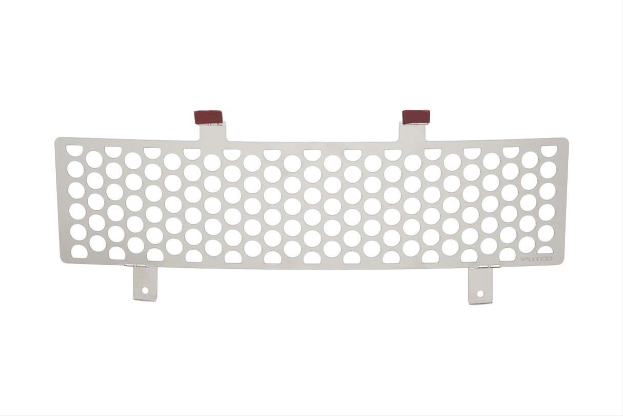 Putco 11-16 Ford SuperDuty - Stainless Steel Punch Design Bumper Grille Inserts