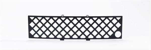 Putco 11-14 Ford F-150 - EcoBoost Bumper Grille Inserts - SS Black Diamond w/ Heater Plug Opening