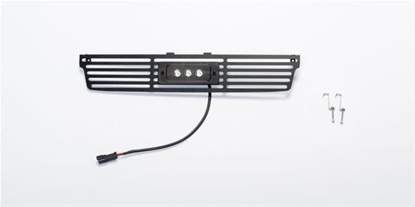 Putco 15-19 GMC Sierra HD Black Bar Design Bumper Grille Insert w/ Flush 6in Luminix Light Bar thumbnail 2