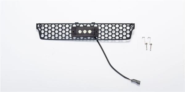 Putco 15-19 GMC Sierra HD SS Black Punch Bumper Grille Insert w/Flush 6in Luminix Lightbar thumbnail 2