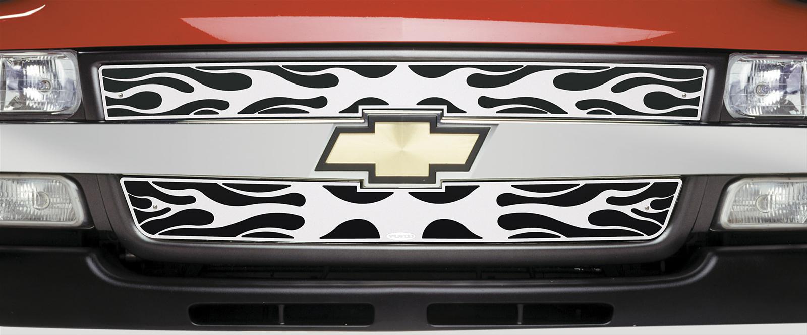 Putco 01-02 Chevrolet Silverado HD Flaming Inferno Stainless Steel Grille