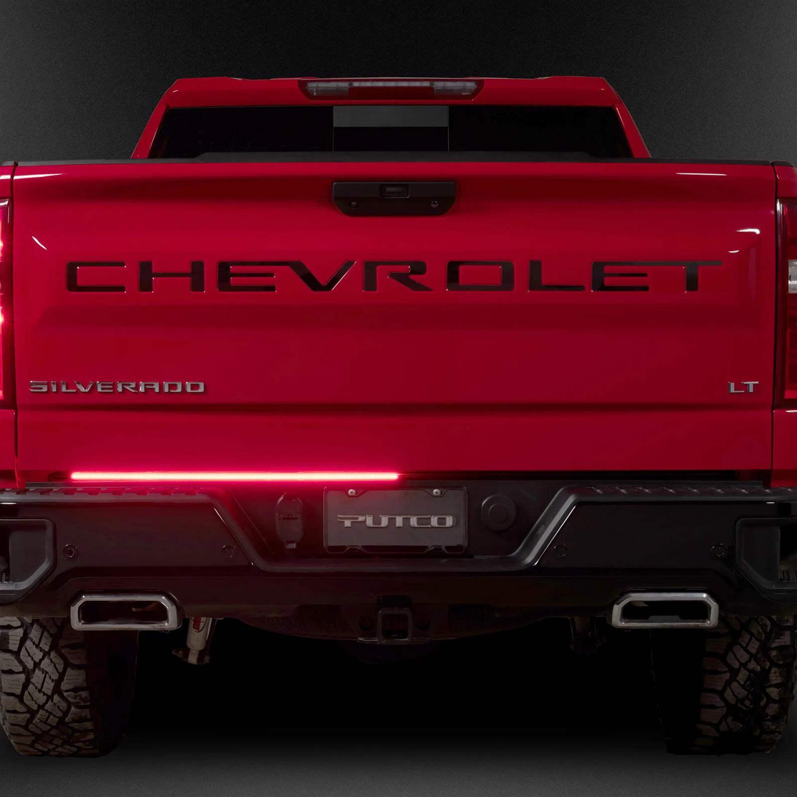 Putco 23-24 Chevrolet Colorado 48In Direct Fit Red Blade Kit Tailgate Bars thumbnail 2