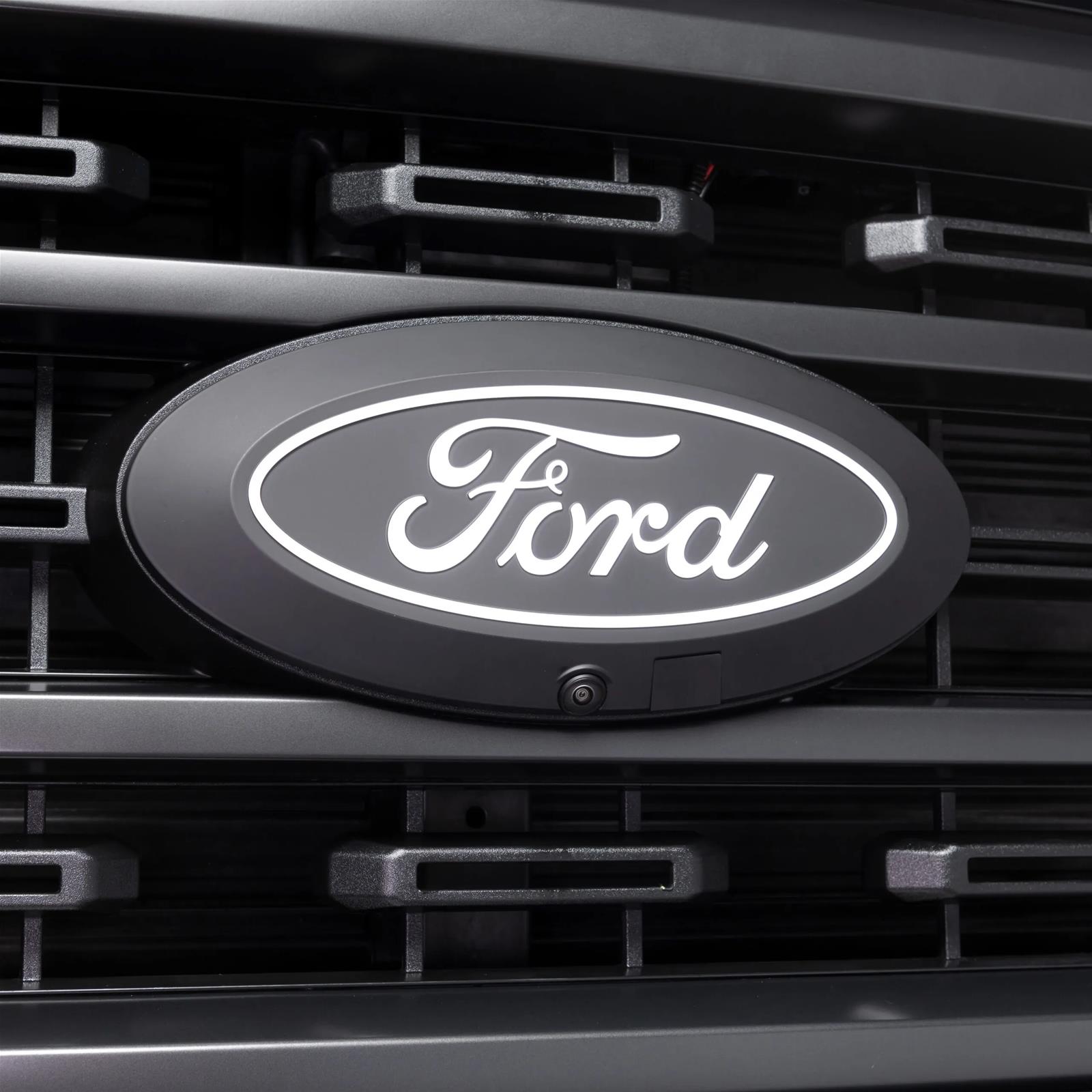 Putco 18-20 Ford F-150 Front Luminix Ford LED Emblem - w/ Camera CutOut