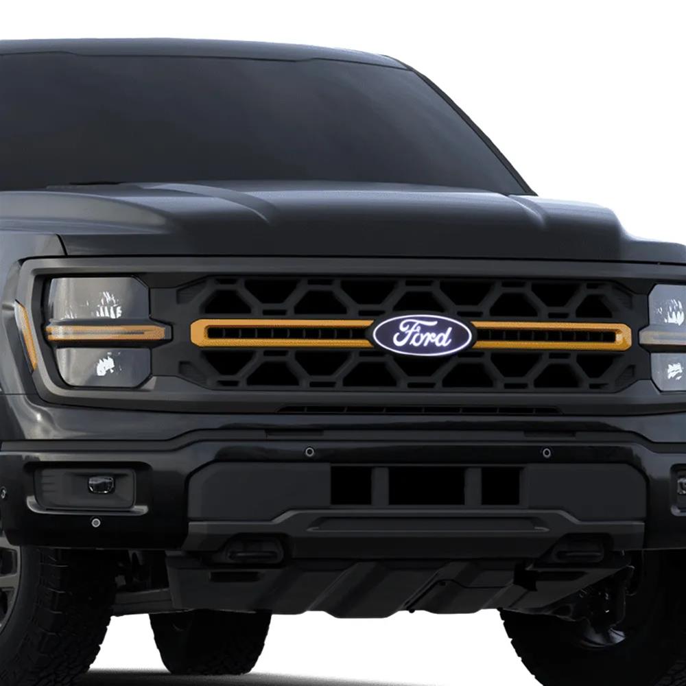 Putco 2024 Ford F-150 Front Emblem - With camera cutout (With Spray washer) thumbnail 5