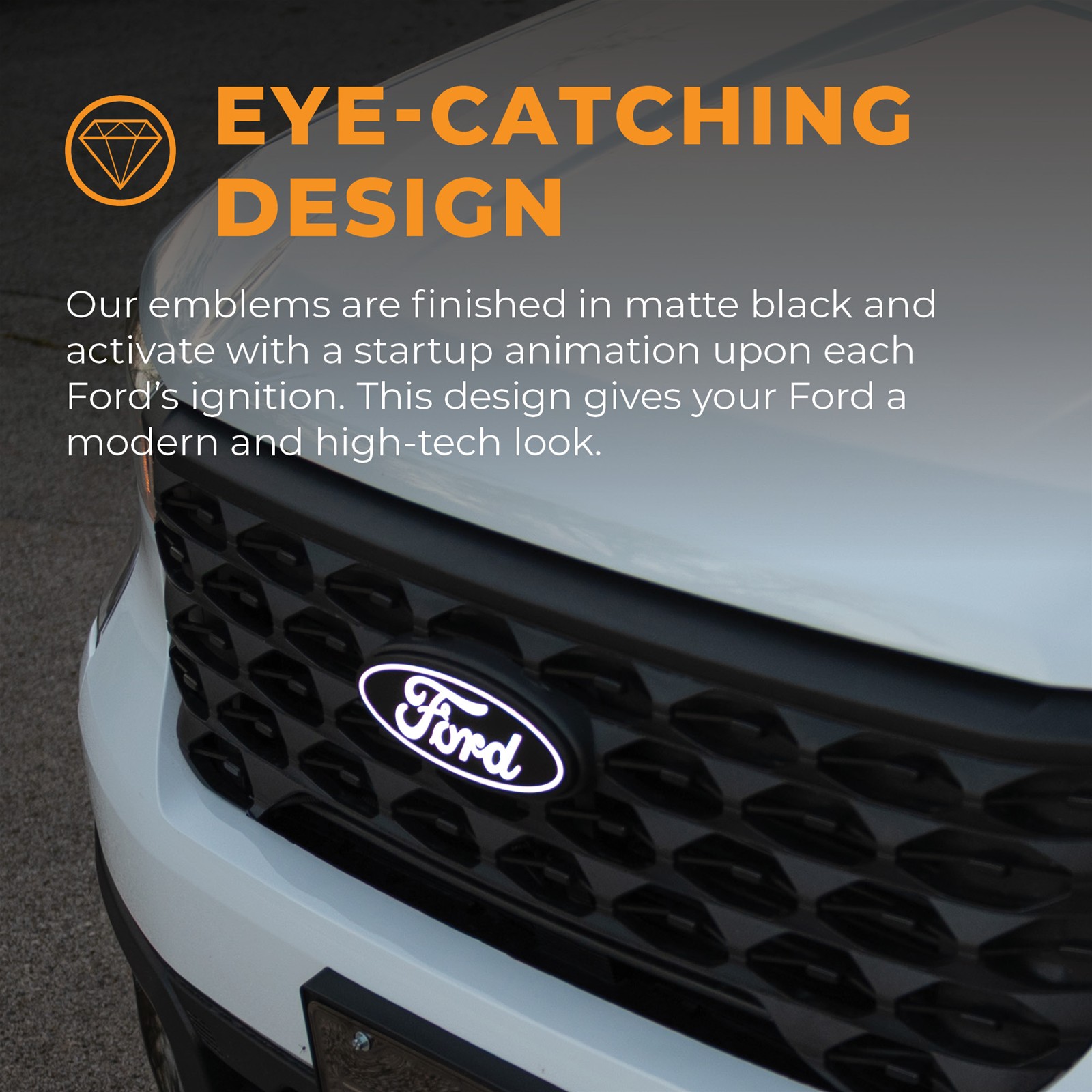 Putco 92701 Putco Luminix LED Emblems | Summit Racing