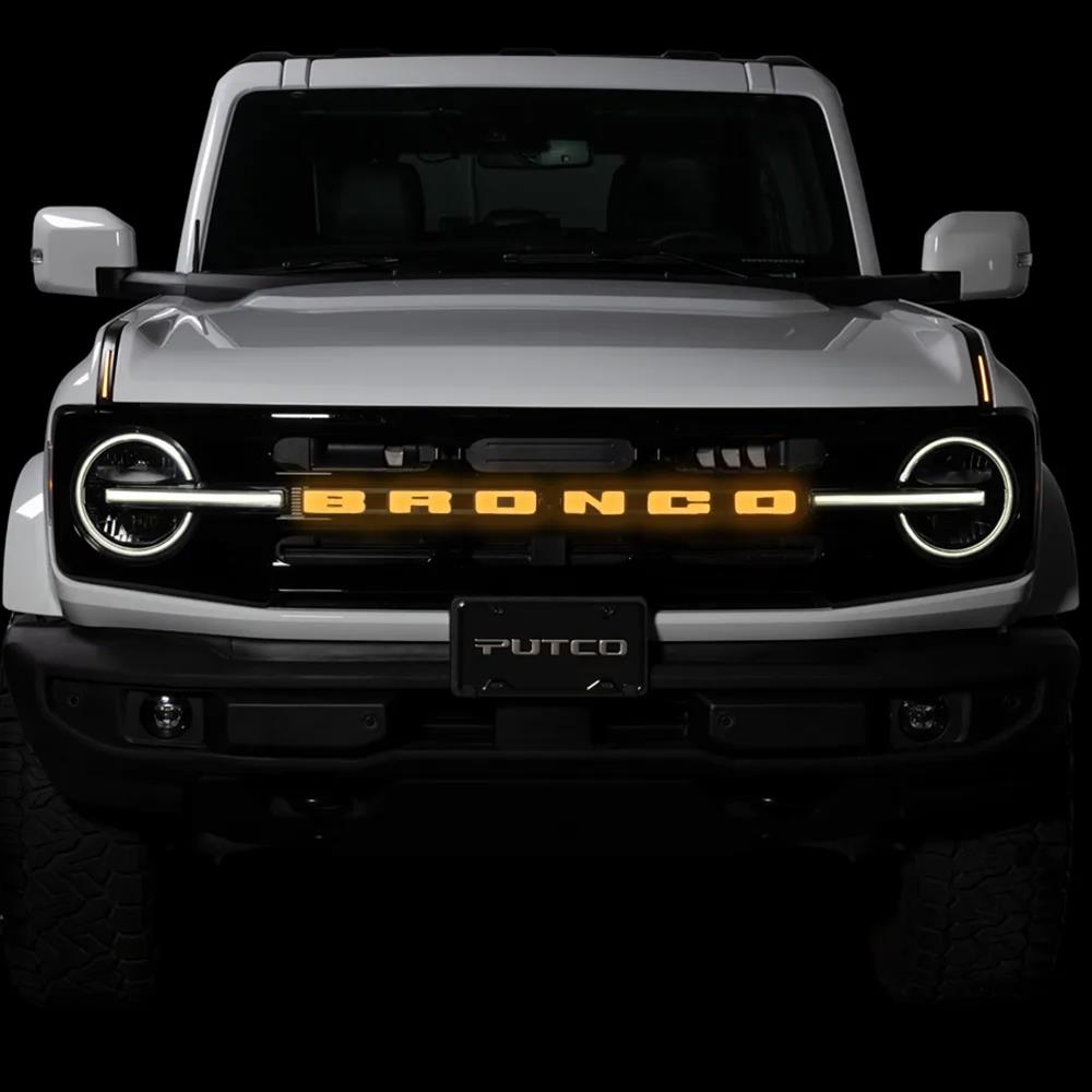 Putco Ford Bronco 21-23 Ford Bronco Emblem (Fits Models w/ Front Camera) thumbnail 5
