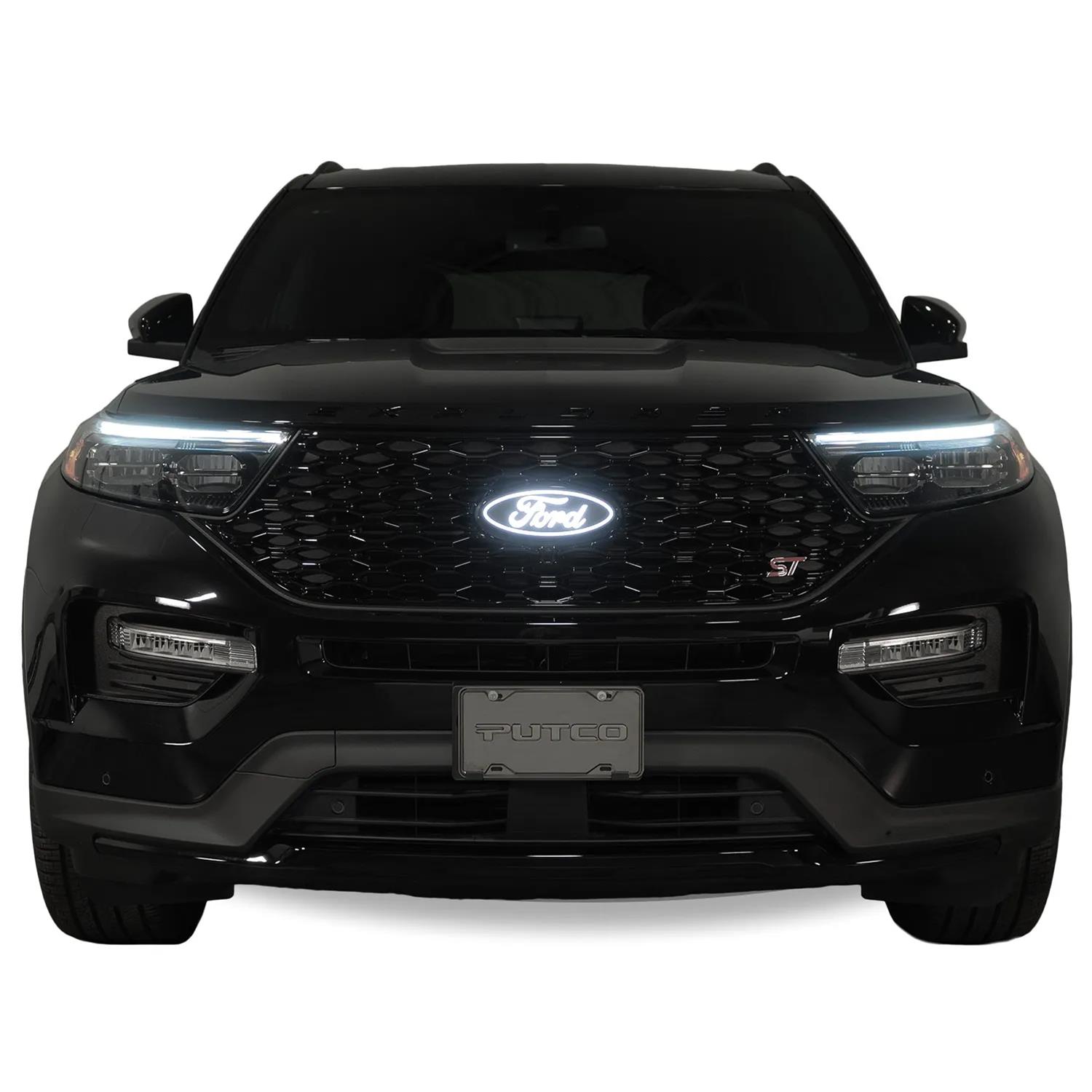 Putco 2024 Ford Explorer Luminix Front Grille Ford LED Emblem thumbnail 5