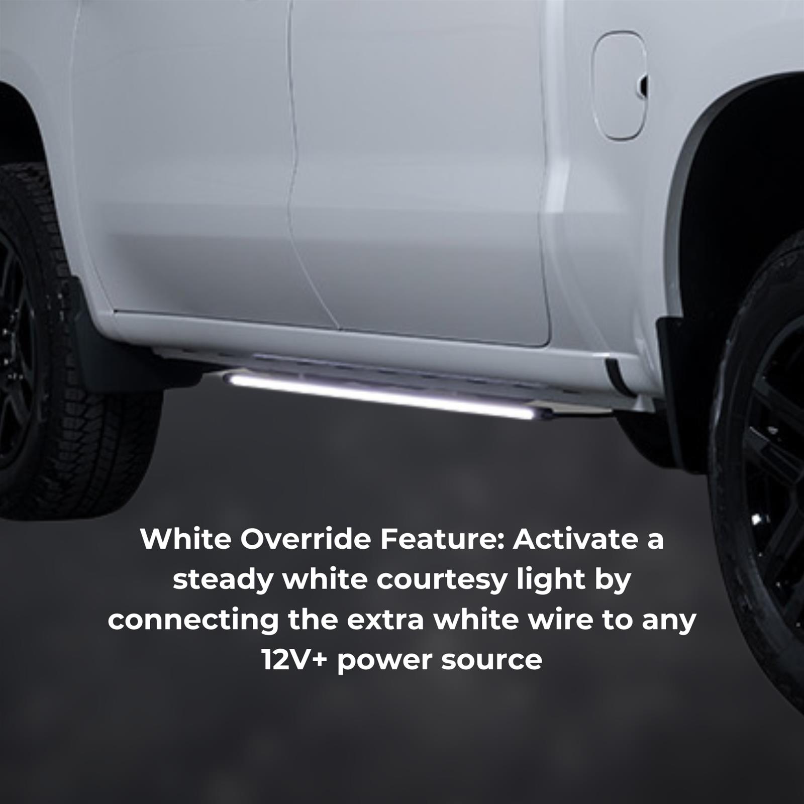 Putco 15-24 Chevrolet Silverado / GMC Sierra HD Blade Rocker Kits Sideliners - Amber/White thumbnail 6