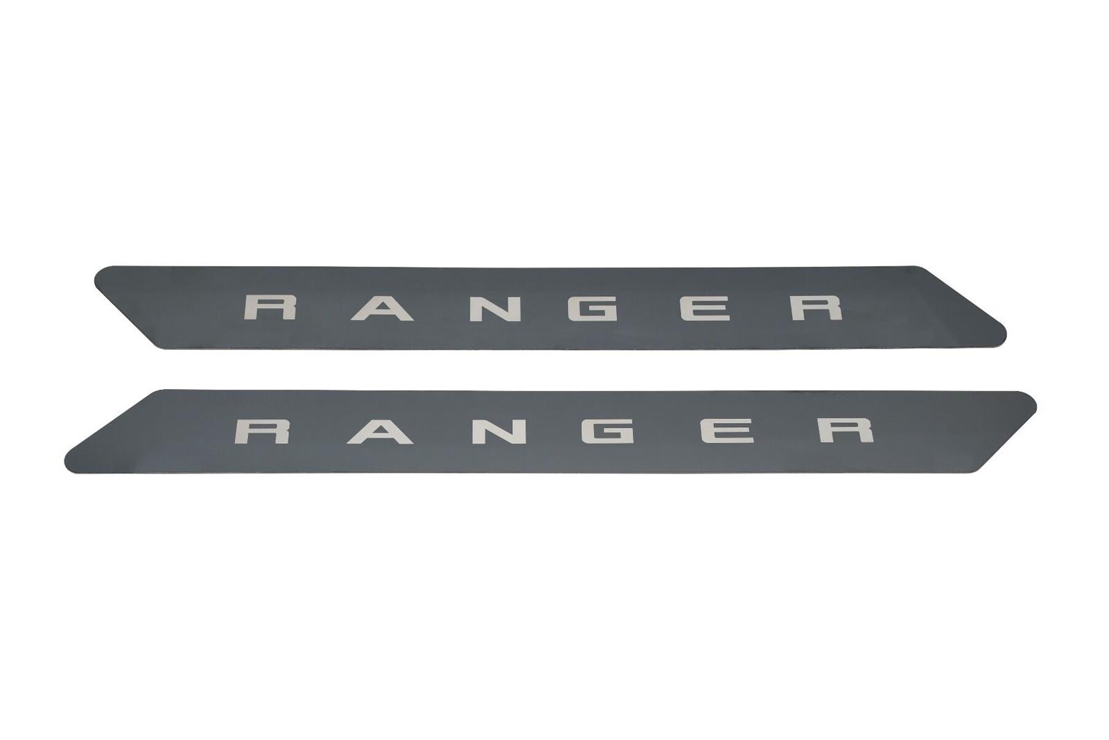 Putco 19-20 Ford Ranger SuperCab (2pcs) Black Platinum Door Sills