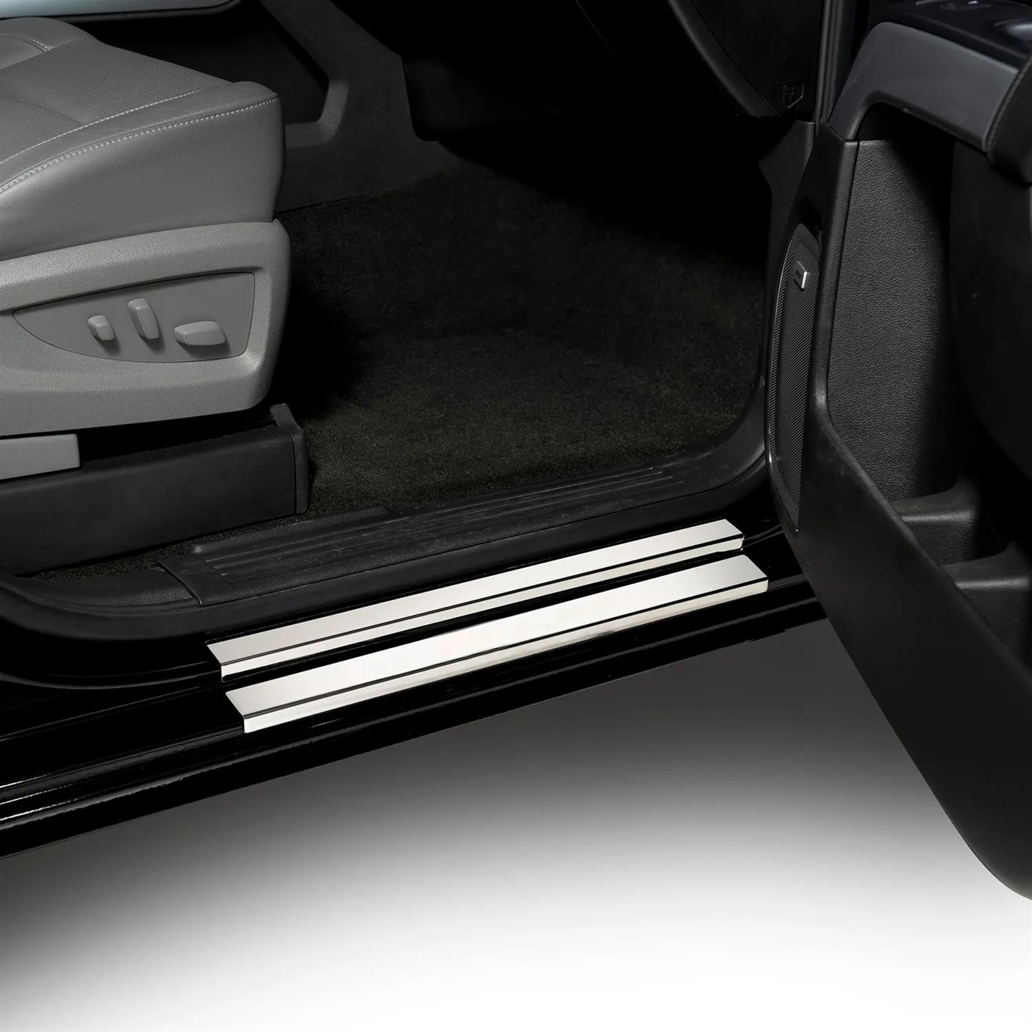 Putco 2020 Chevy Silv LD/HD / GMC Sierra LD/HD Fits Dbl Cab and Reg Cab (2pc) SS Door Sills