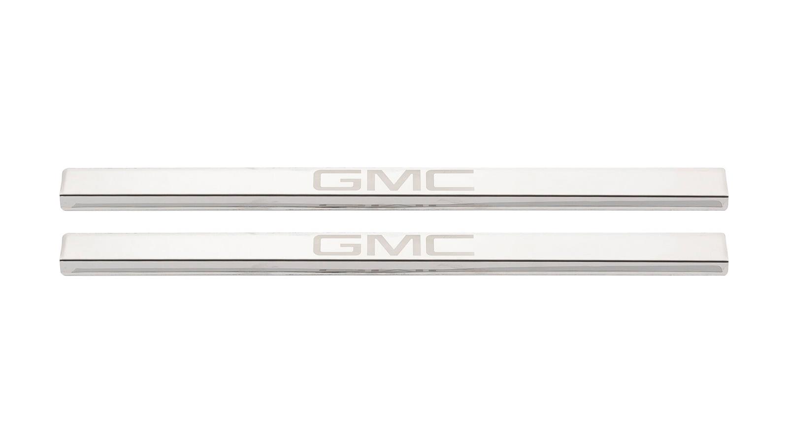 Putco 2020 GMC Sierra LD/HD Fits Double Cab and Regular Cab (2pc) w/ GMC Etching SS Door Sills
