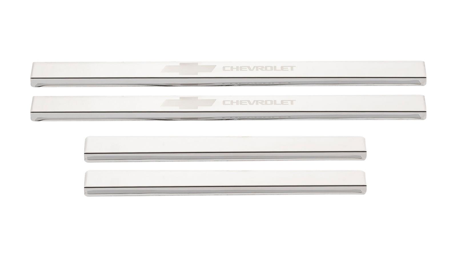 Putco 2020 GMC Sierra LD/HD - Crew Cab (4pc) w/ GMC Etching SS Door Sills