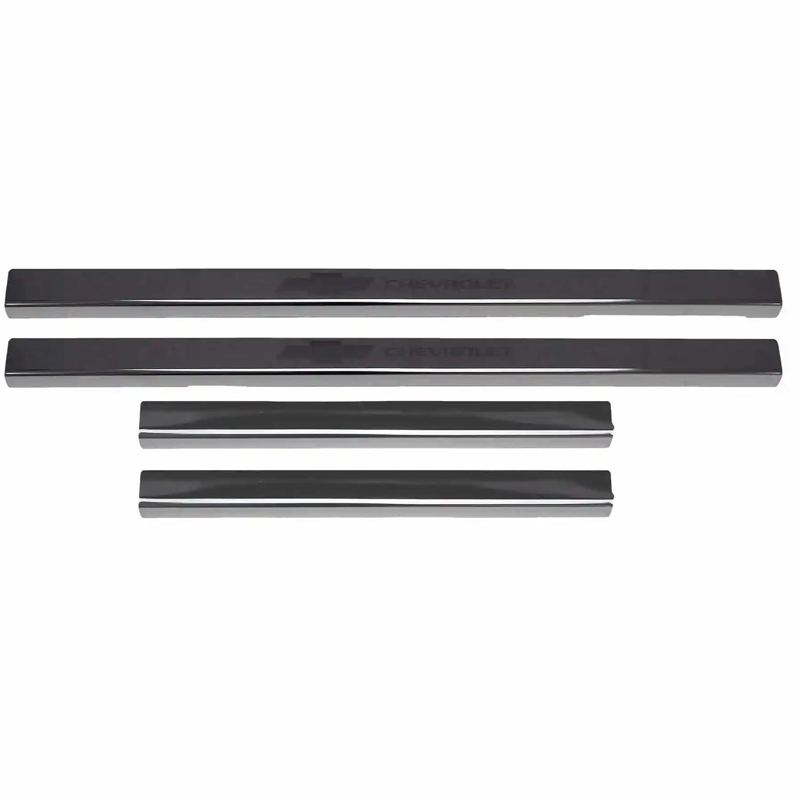 Putco 19-20 Ram LD Crew Cab (4pcs) Black Platinum Door Sills