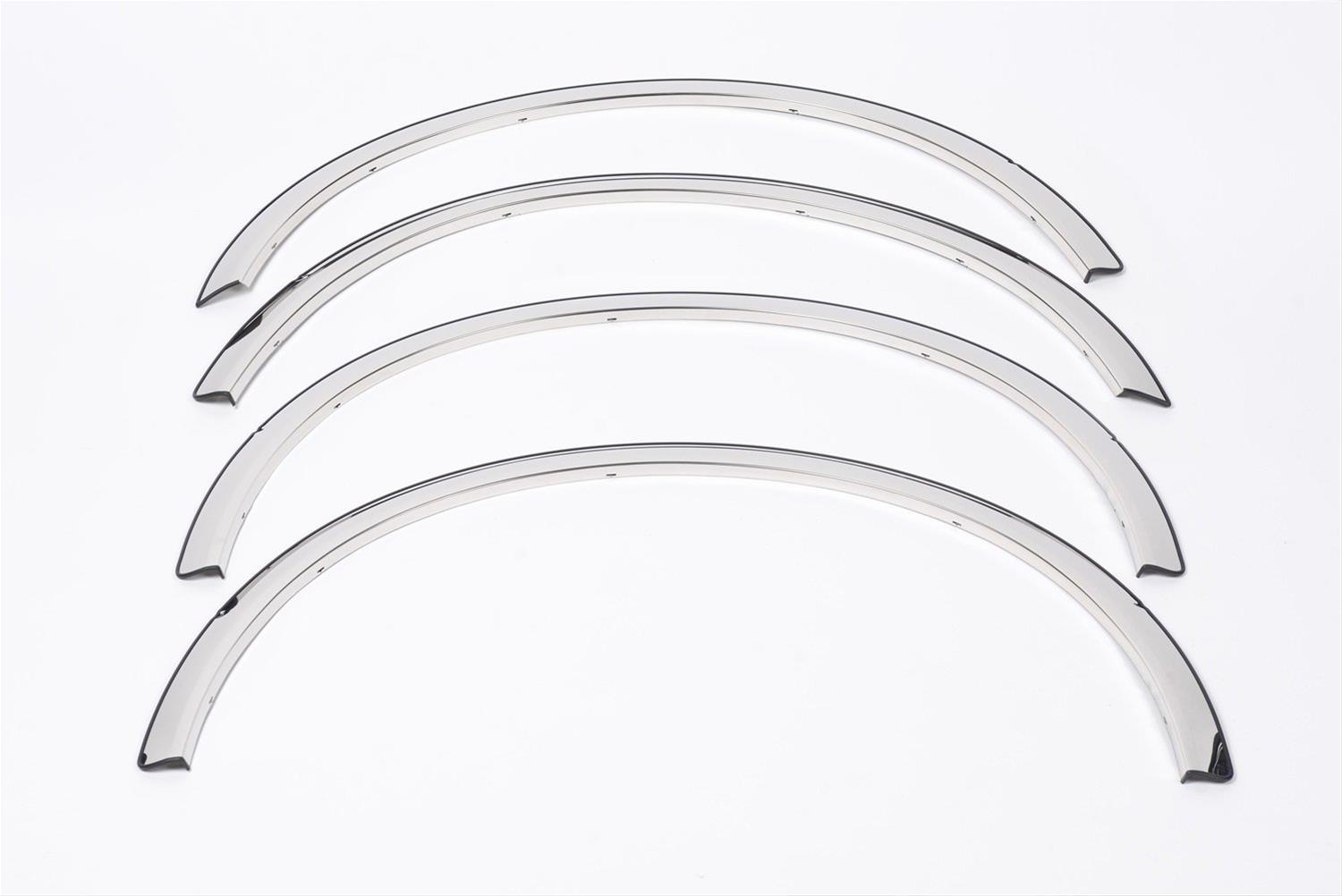 Putco 15-17 Ford F-150 - w/ or w/o Factory Fender Flares Stainless Steel Fender Trim thumbnail 2