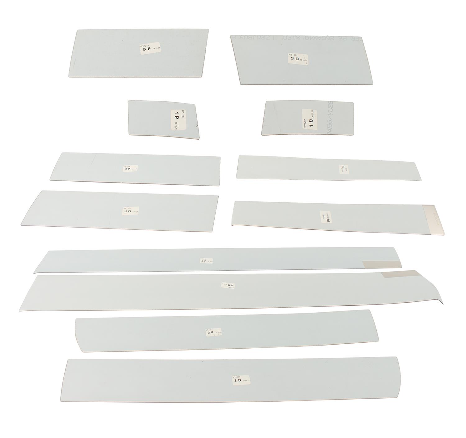 Putco 14-18 Chevy Silverado LD - Double Cab - 6.5in Bed - 10pcs Stainless Steel Rocker Panels