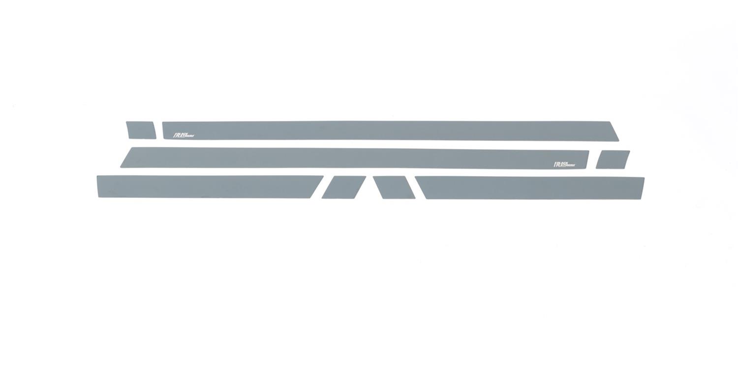 Putco 11-20 Jeep Grand Cherokee (8pcs) Black Platinum Rocker Panels