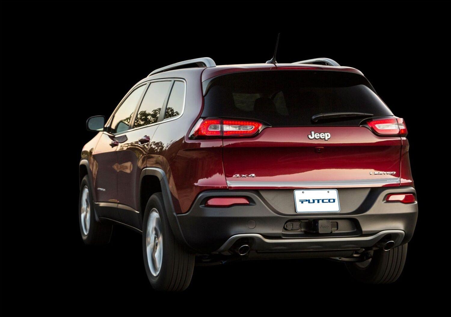 Putco 14-17 Jeep Cherokee TL - Stainless Steel Tailgate Accent Tailgate Accents