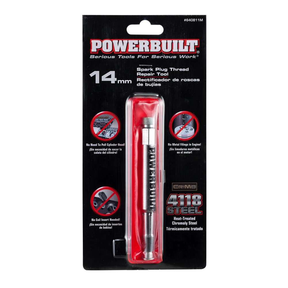 Powerbuilt Tools 640811 Powerbuilt BackTap Spark Plug Thread Repair