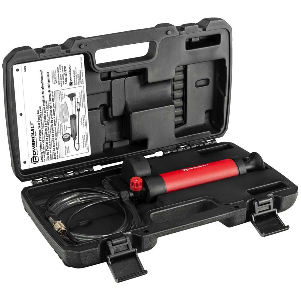 Powerbuilt Tools 647642 Powerbuilt Cooling System Pressure Test Pump Kits Summit Racing