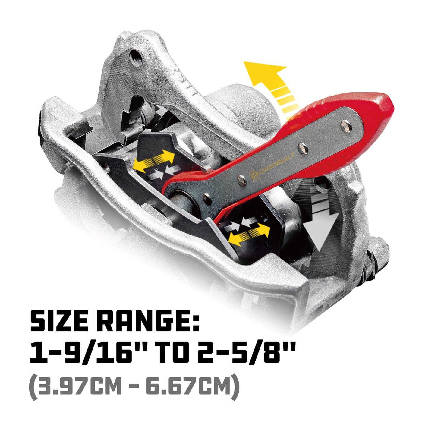 Powerbuilt Tools 647861 Powerbuilt Ratcheting Brake Caliper Piston