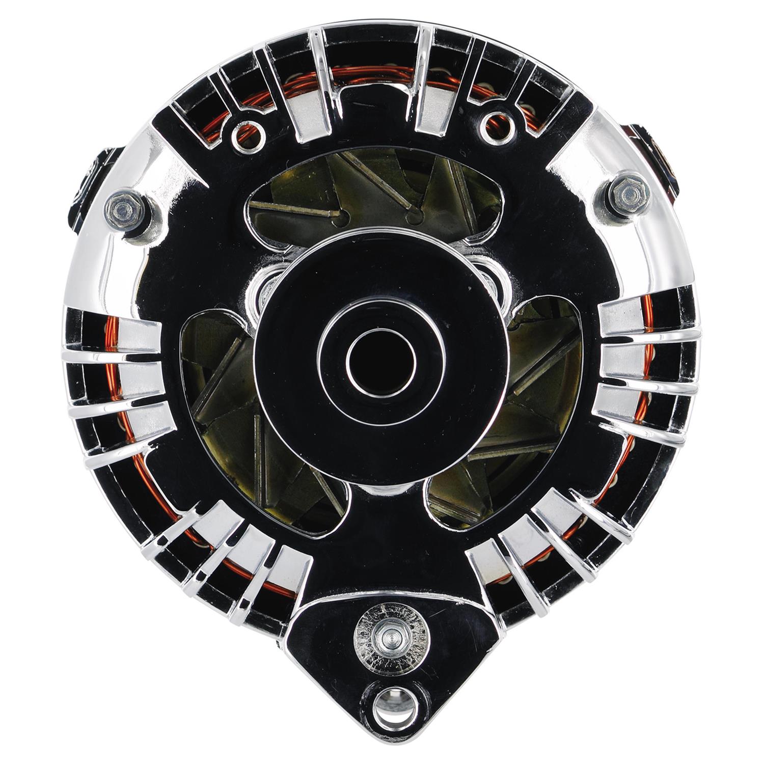 Powermaster Retro Alternators 17509 Alternator, External Regulator, 95 Amp, Chrome Plated, Chrysler, Dodge, Plymouth, Each thumbnail 4
