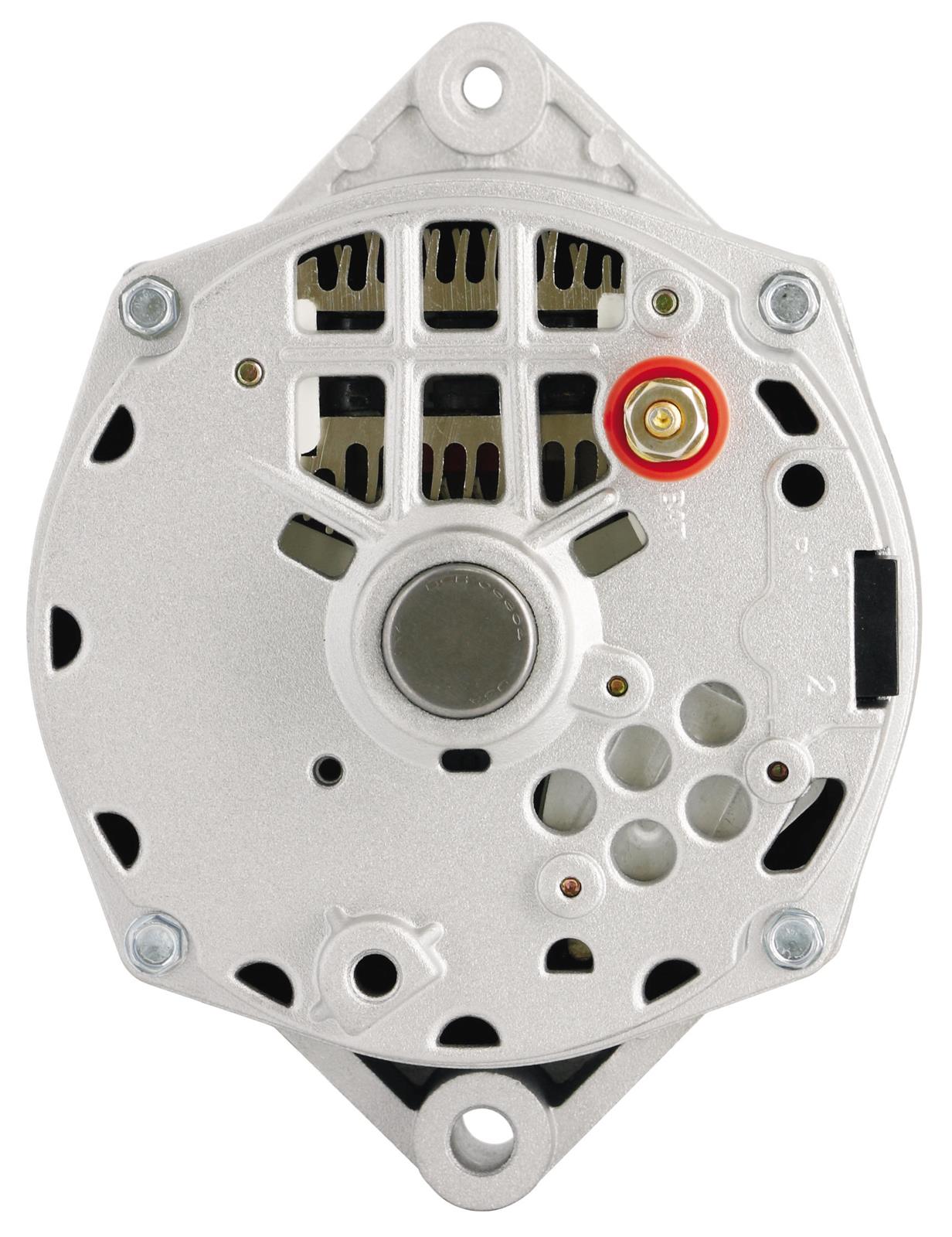 Powermaster Street Alternators 7294 Alternator, Internal Regulator, 100 Amp, Natural, AMC, Buick, Oldsmobile, Pontiac, Chevy, GMC, Each thumbnail 7