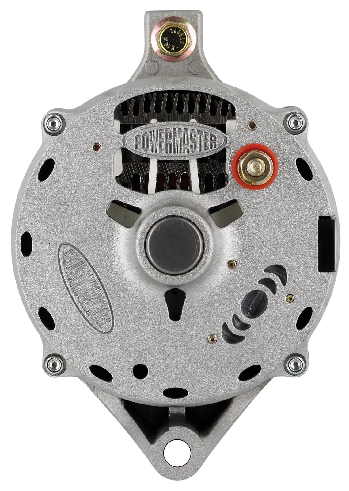 Powermaster Race Alternators 8-47140 Alternator, Internal Regulator, 150 Amp, Natural, Ford, Mercury, Jeep, Each thumbnail 4