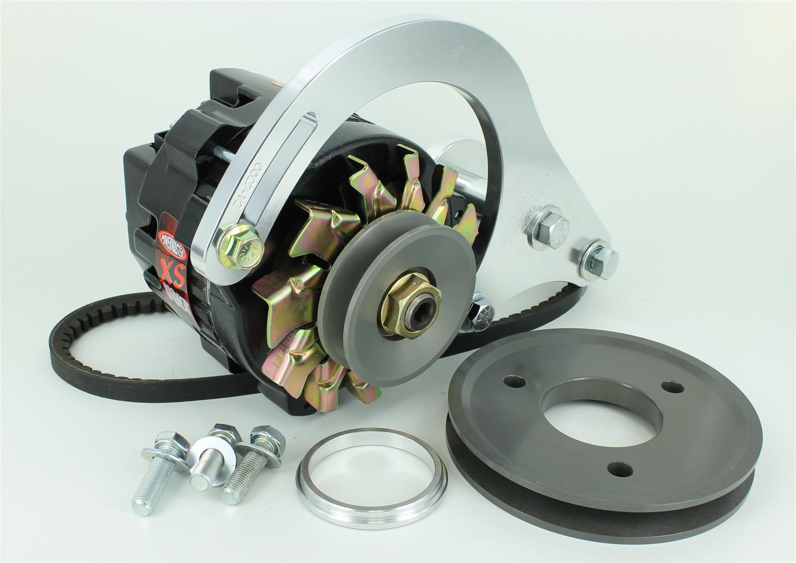 Powermaster 2585401 Powermaster XS Volt Drag Race Alternator Kits