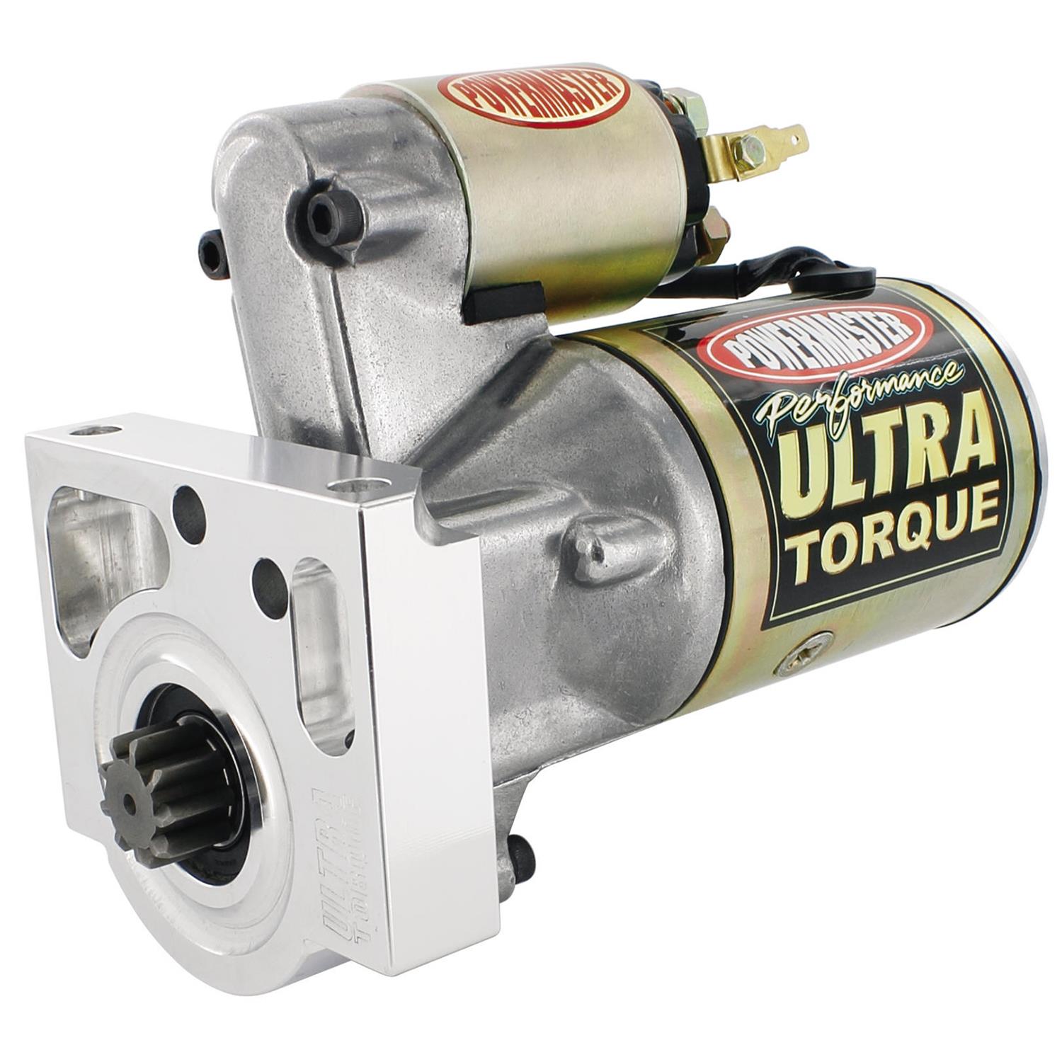 Powermaster Ultra Torque Starters 9410 Starter, Torque, Mini, Standard Rotation, Gold Iridited, Oldsmobile, Pontiac, Each thumbnail 2