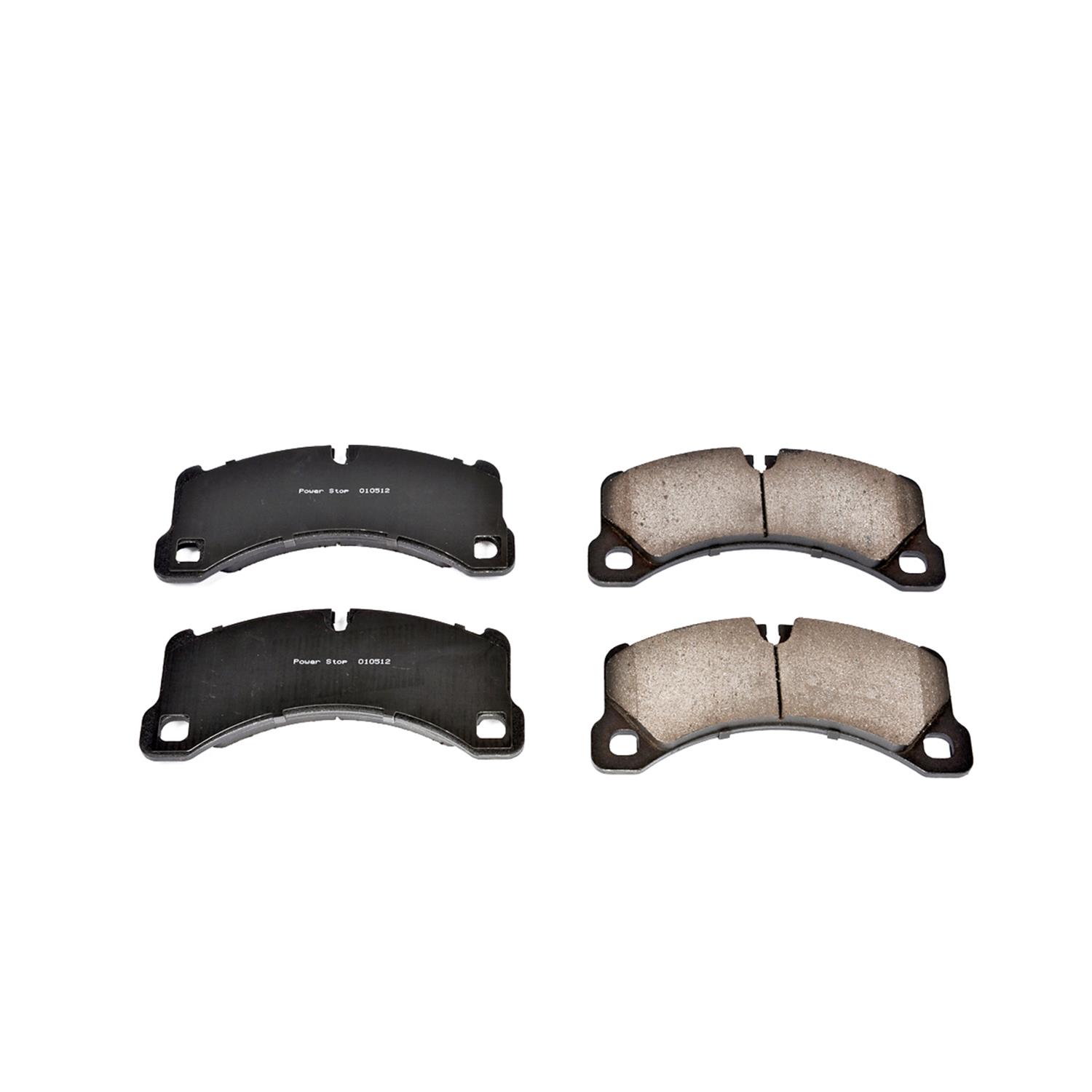 Power Stop Z16 Ceramic Brake Pads - Front Set For Saab 9-3 (2006-2011)