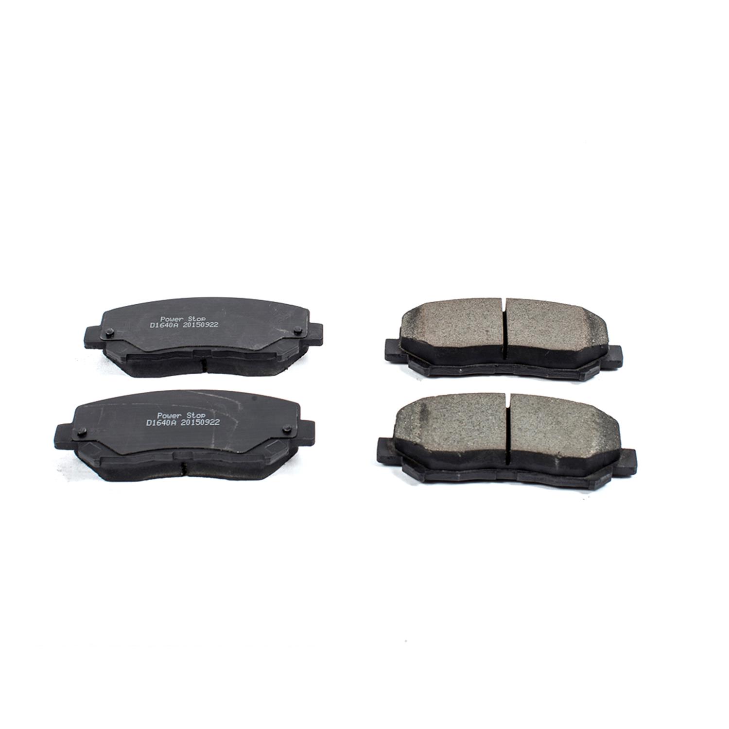 Power Stop 161640A Power Stop Z16 Evolution Clean Ride Ceramic Brake Pads Summit Racing