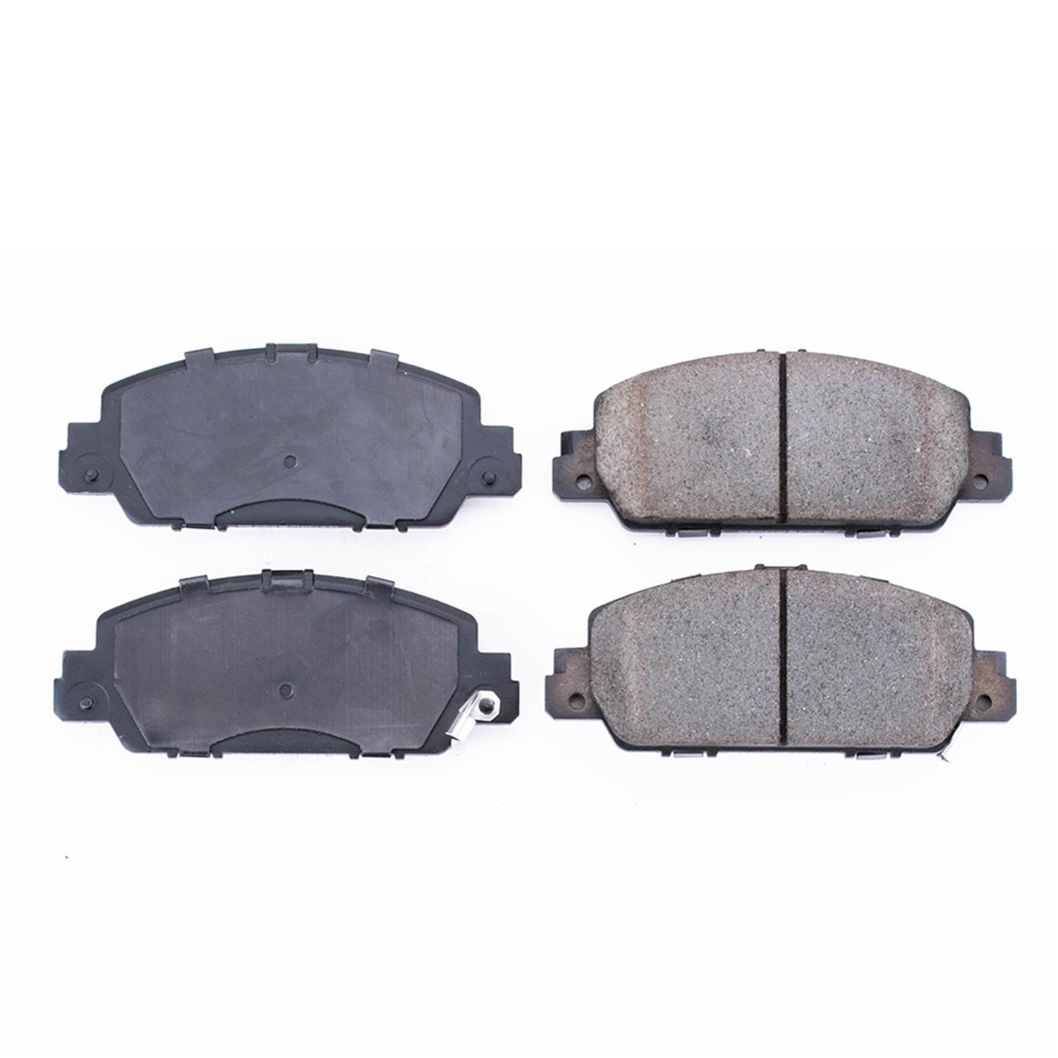 thumbnail image 2 of PowerStop® 16-1654 - Z16 Evolution Clean Ride Ceramic Front Disc Brake Pads 2 of 14