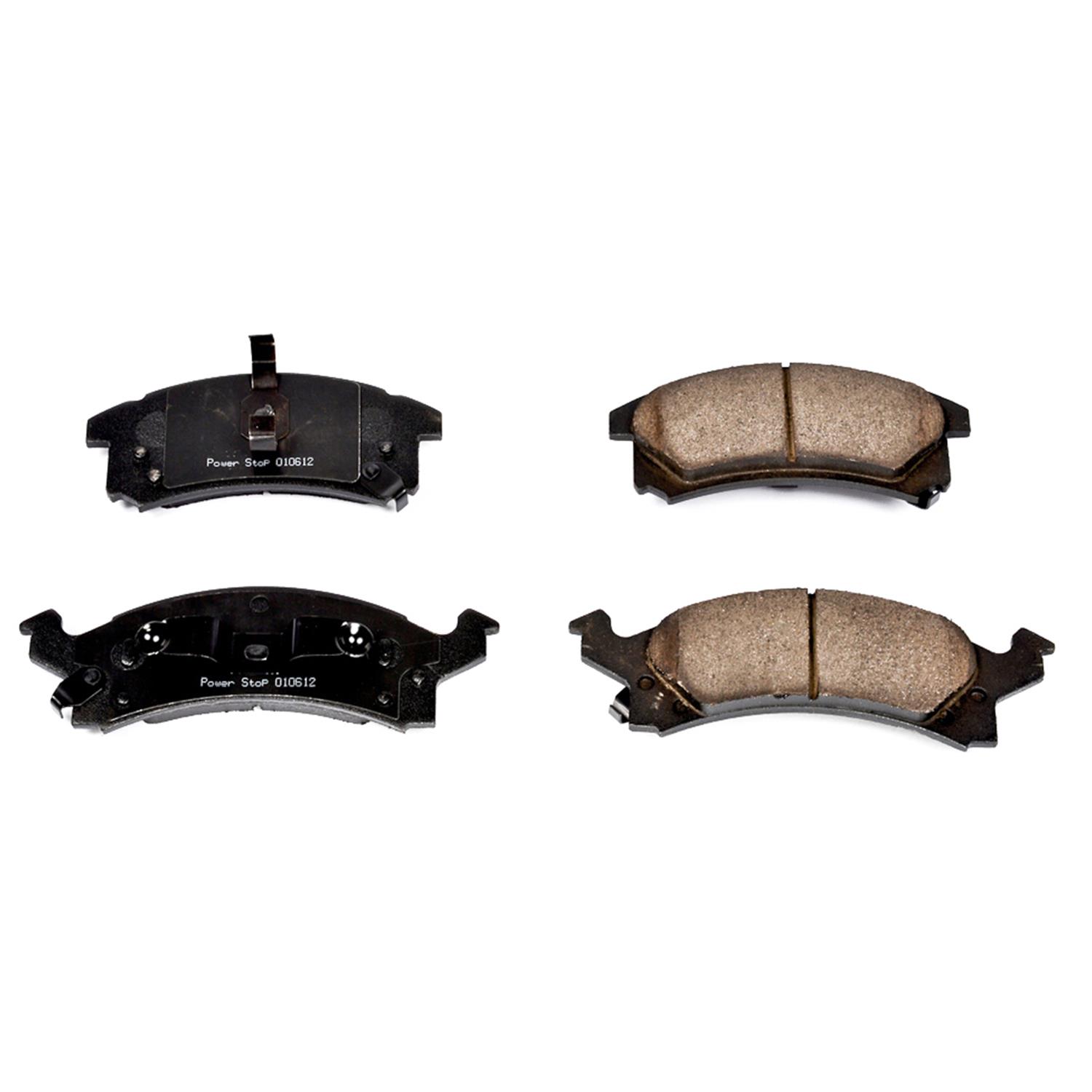 Power Stop 16673 Power Stop Z16 Evolution Clean Ride Ceramic Brake Pads Summit Racing