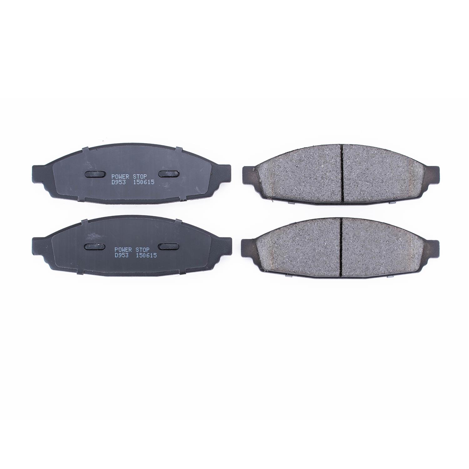 Power Stop 16953 Power Stop Z16 Evolution Clean Ride Ceramic Brake Pads Summit Racing