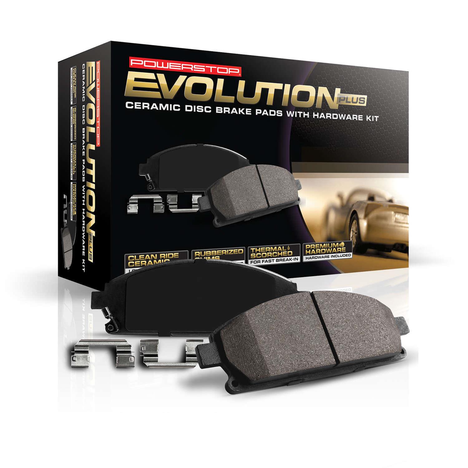 CS17 OSADA オサダ PowerStop 17-1729 PowerStop Z17 Evolution Plus Brake Pads