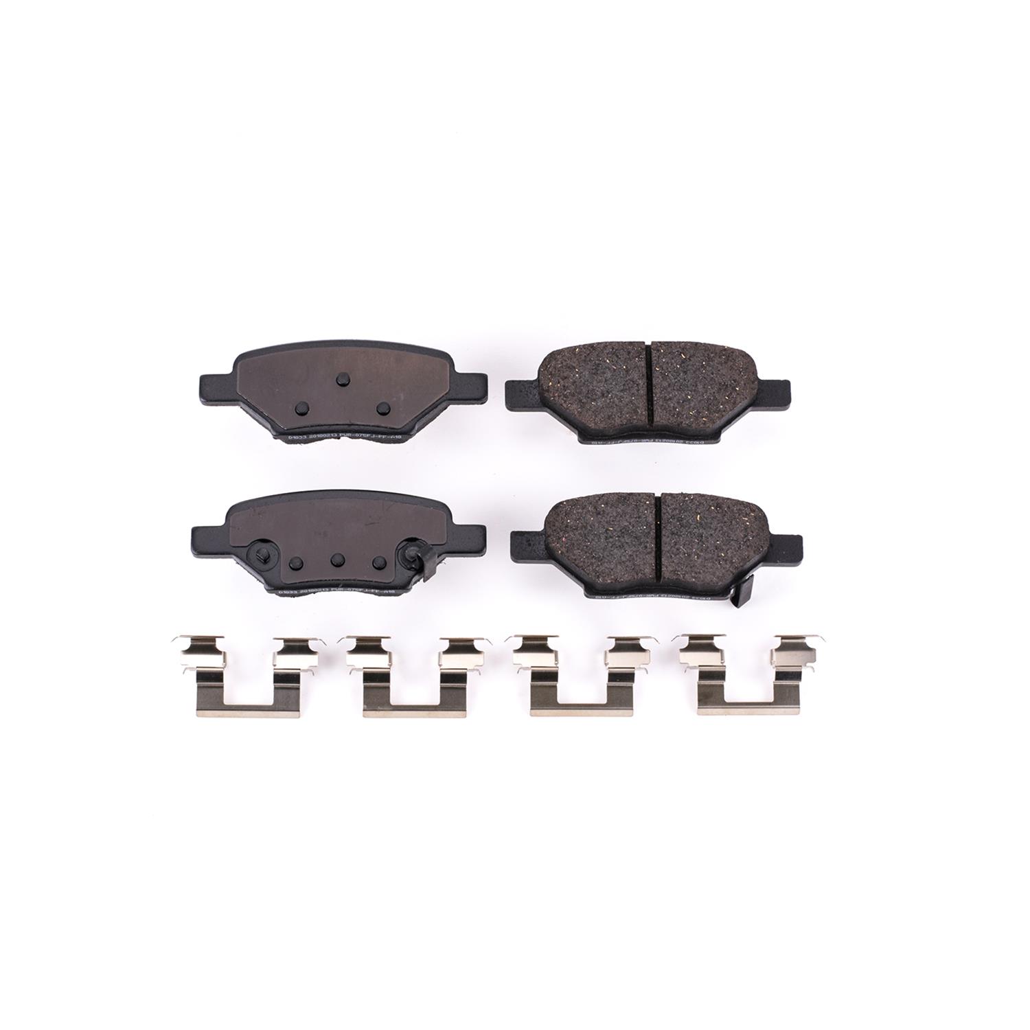 Power Stop 05-08 Chevrolet Cobalt Rear Z17 Evolution Ceramic Brake Pads w/Hardware thumbnail 6