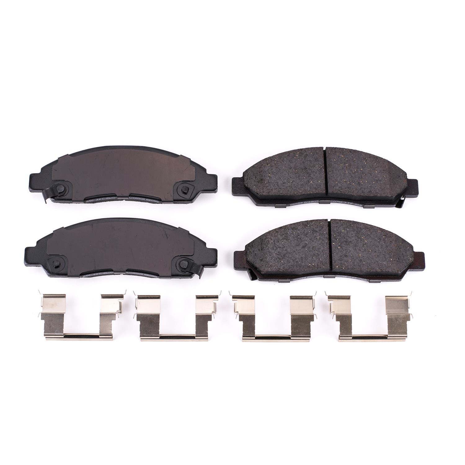 Power Stop 04-08 Chevrolet Colorado Front Z17 Evolution Ceramic Brake Pads w/Hardware thumbnail 6
