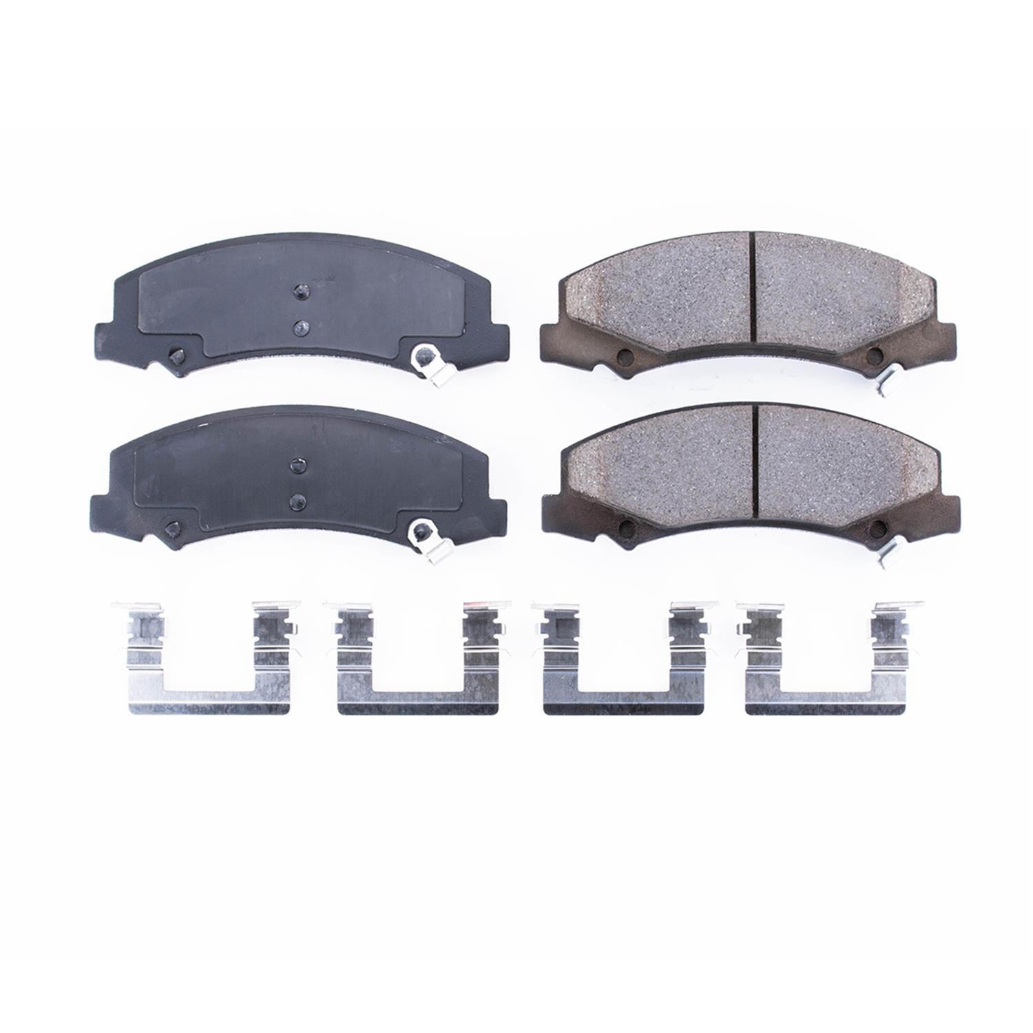 Power Stop 08-09 Buick Allure Front Z17 Evolution Ceramic Brake Pads w/Hardware thumbnail 6