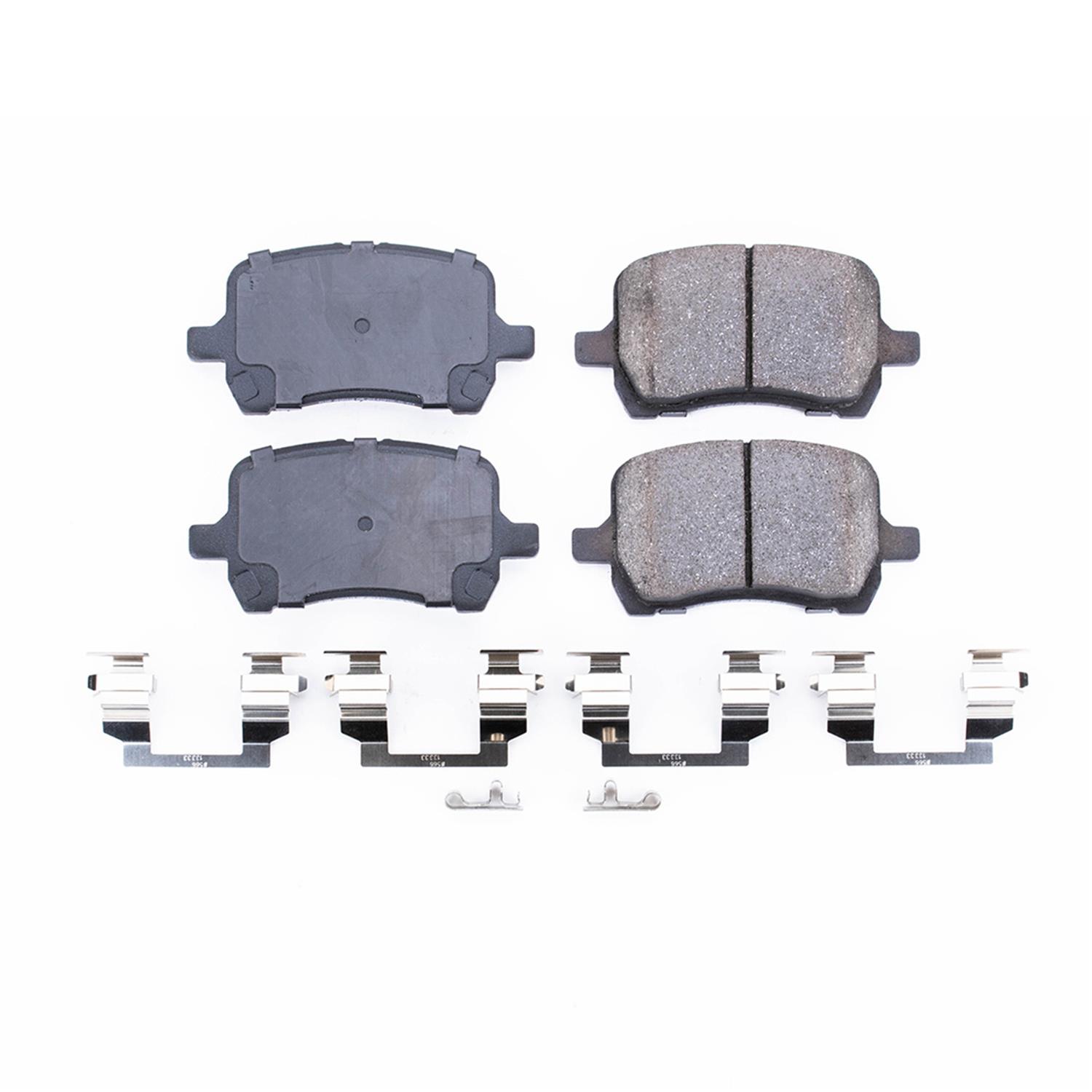 Power Stop 2007 Chevrolet Cobalt Front Z17 Evolution Ceramic Brake Pads w/Hardware thumbnail 6