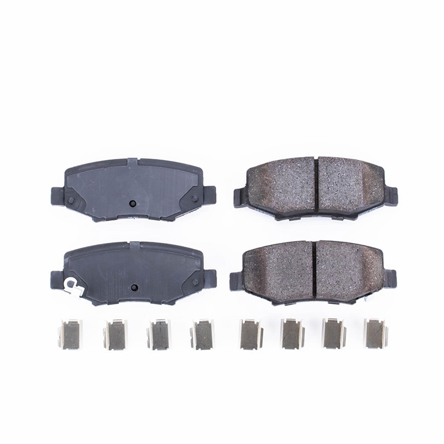 Power Stop 07-11 Dodge Nitro Rear Z17 Evolution Ceramic Brake Pads w/Hardware thumbnail 6