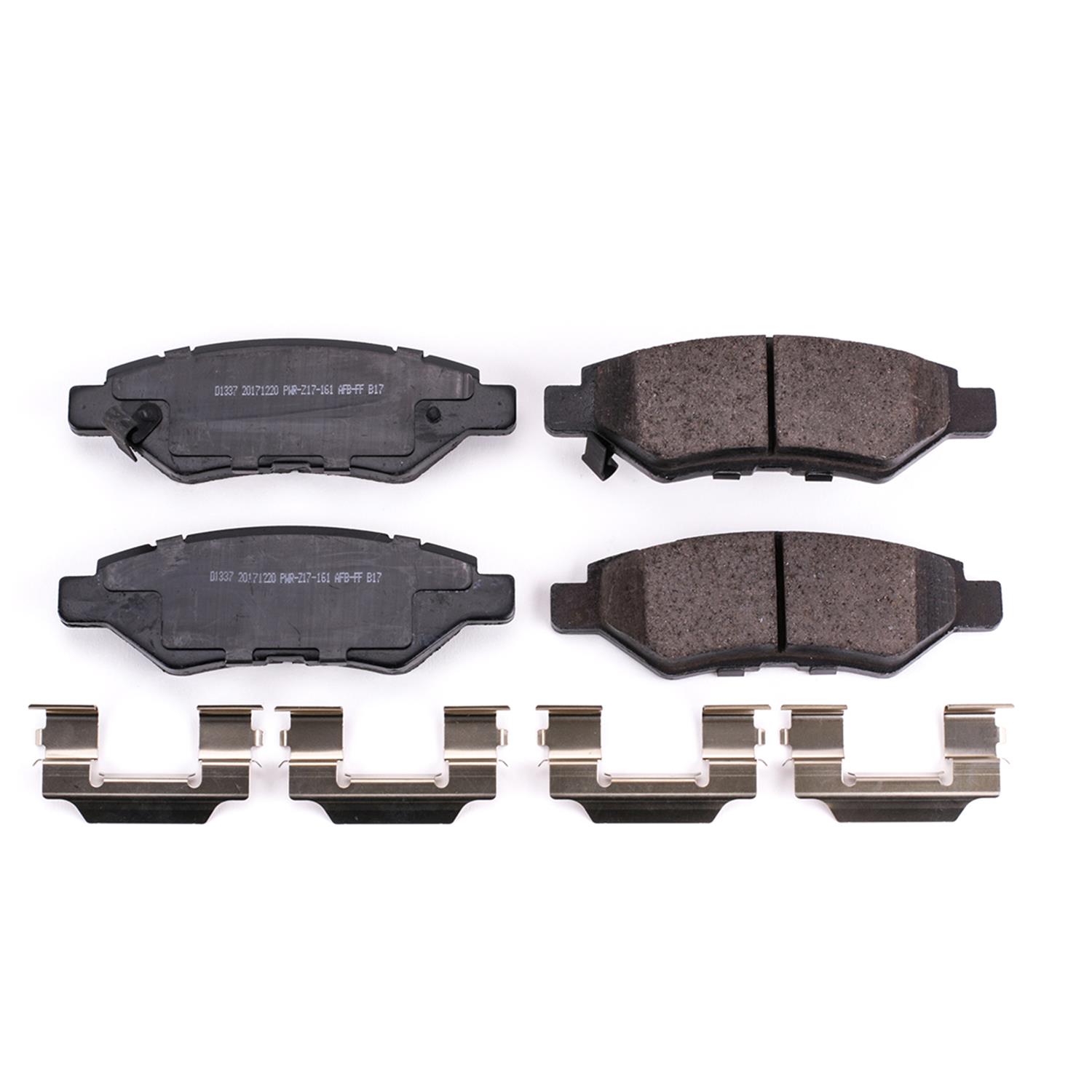 Power Stop 08-14 Cadillac CTS Rear Z17 Evolution Ceramic Brake Pads w/Hardware thumbnail 6