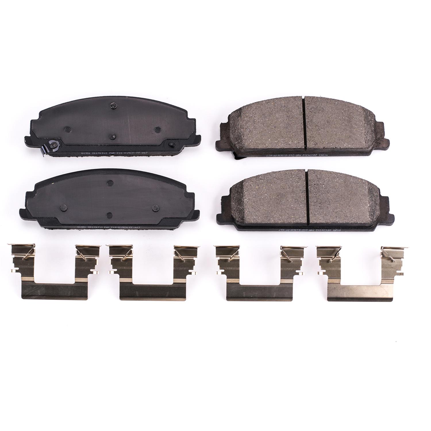 Power Stop 08-09 Pontiac G8 Front Z17 Evolution Ceramic Brake Pads w/Hardware thumbnail 6