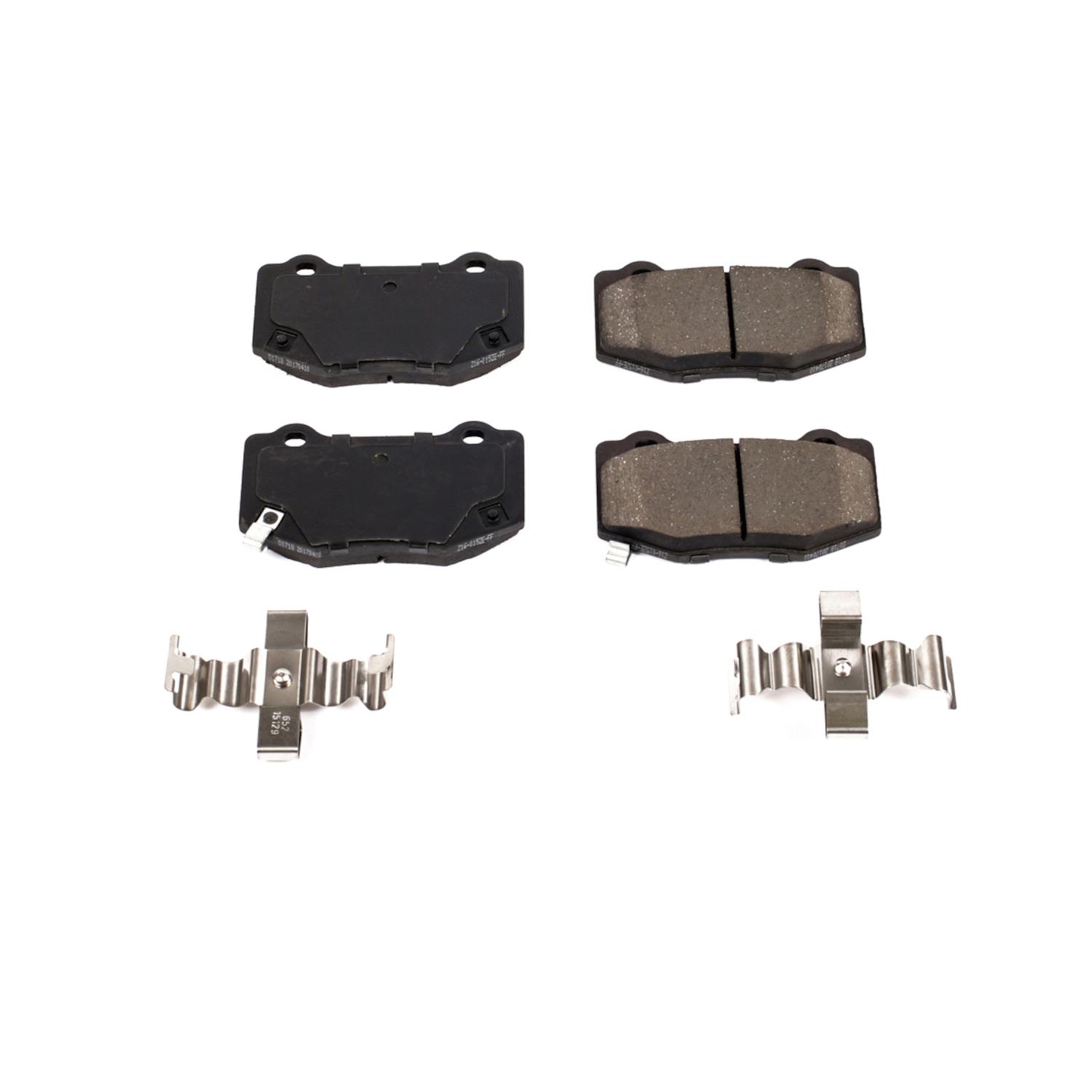 PowerStop Brake Pad Set | 2015–2018 Ford Focus (Z23-1771)