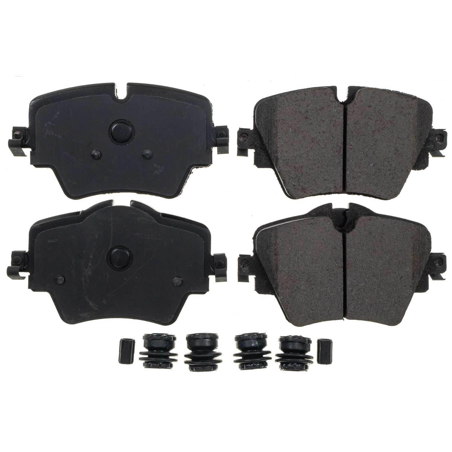 Power Stop Z17 Ceramic Front Brake Pads – For Hyundai Accent/Kia Rio 2006-2011, Low Dust, With Hardware