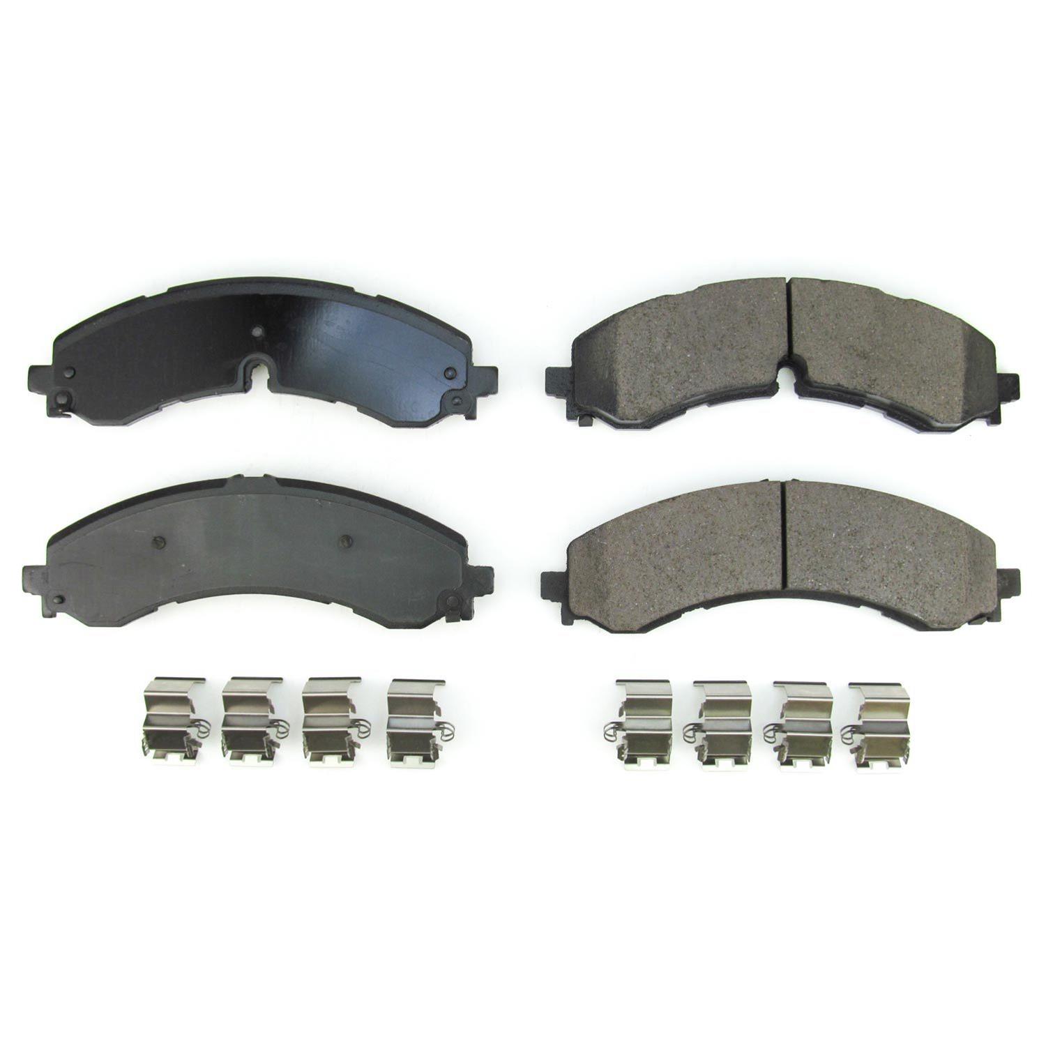 Power Stop 172250 Power Stop Z17 Evolution Plus Brake Pads Summit Racing