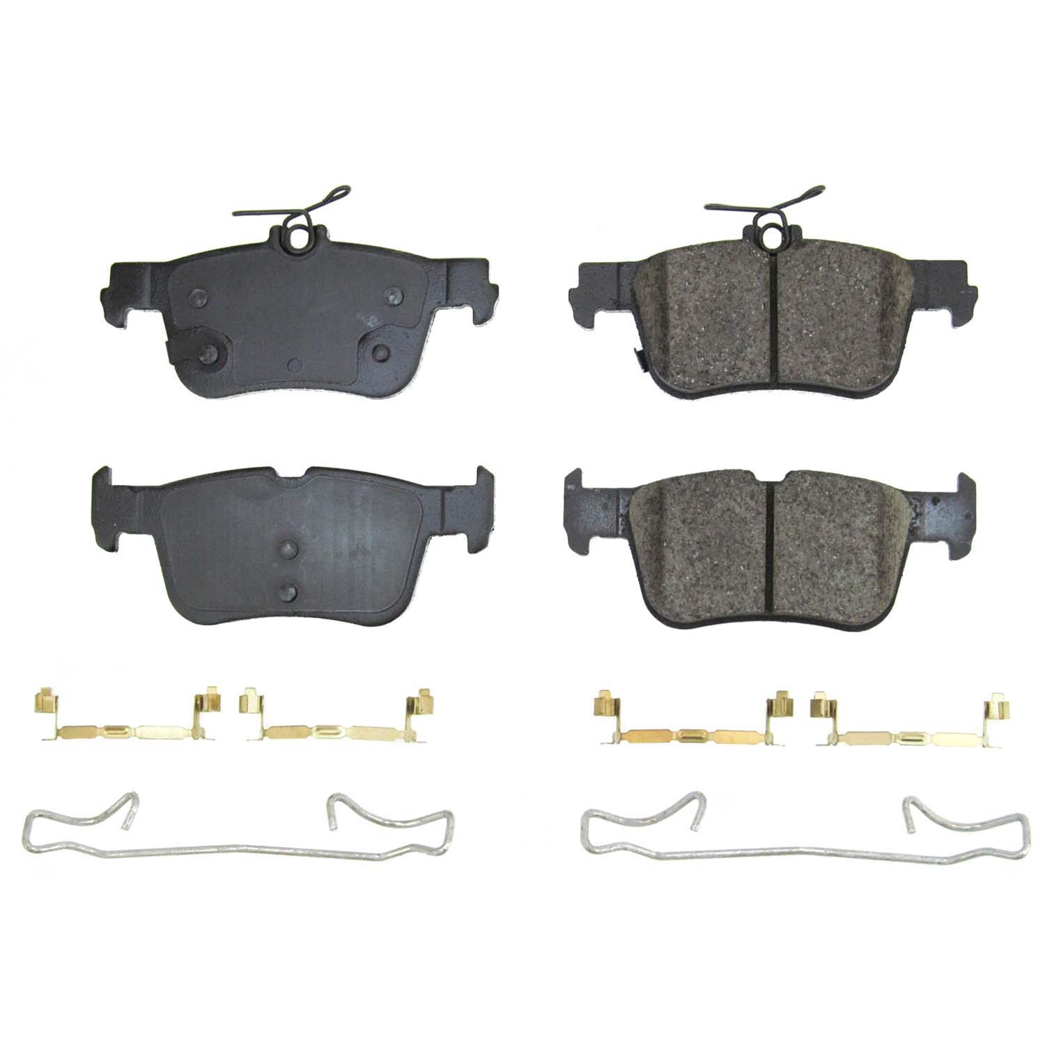 Power Stop 21-22 Ford Mustang Mach-E Rear Z17 Evo Ceramic Brake Pads w/Hardware thumbnail 6