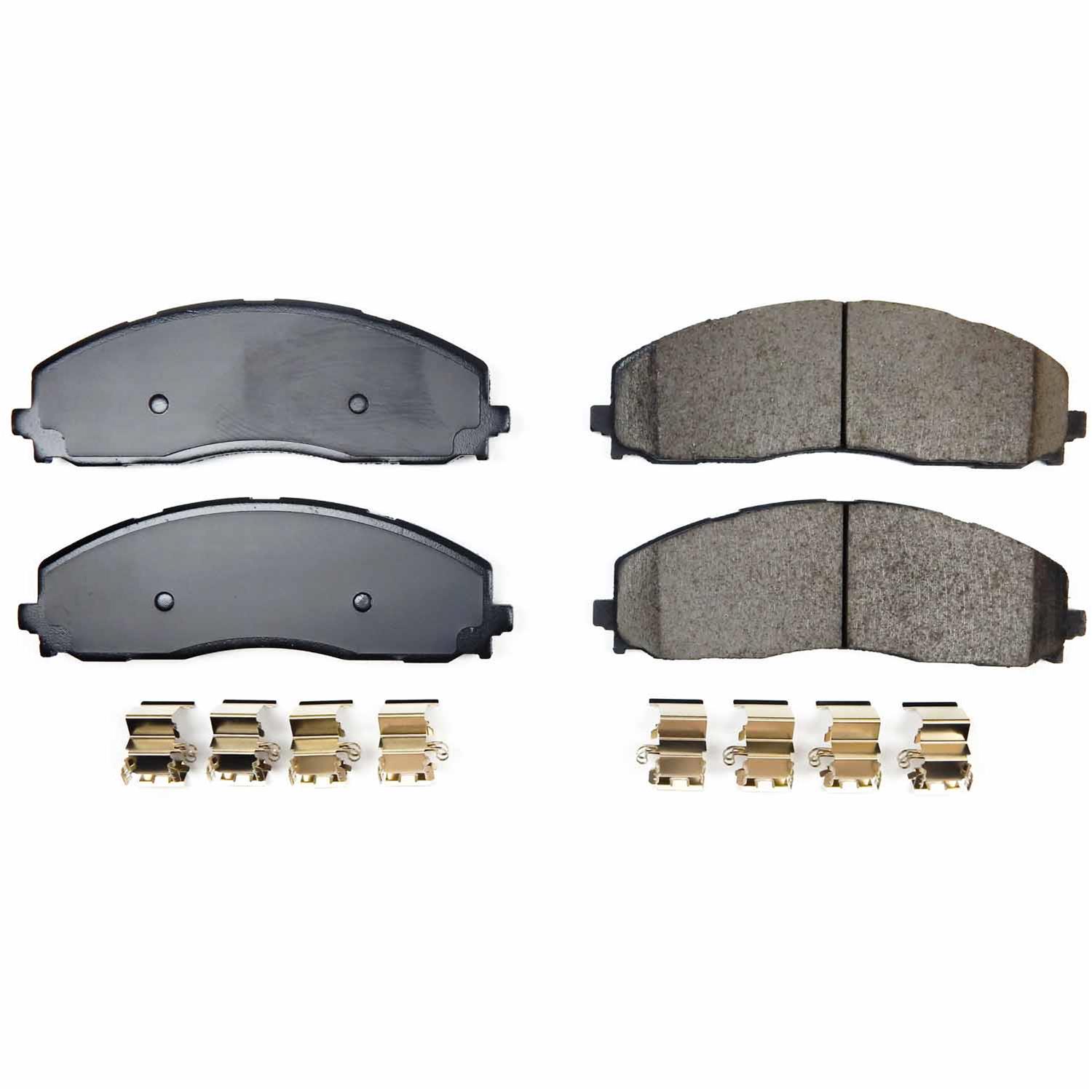 Power Stop 23-24 Ford F-250 Super Duty Front Z17 Evo Ceramic Pad w/Hardware thumbnail 6