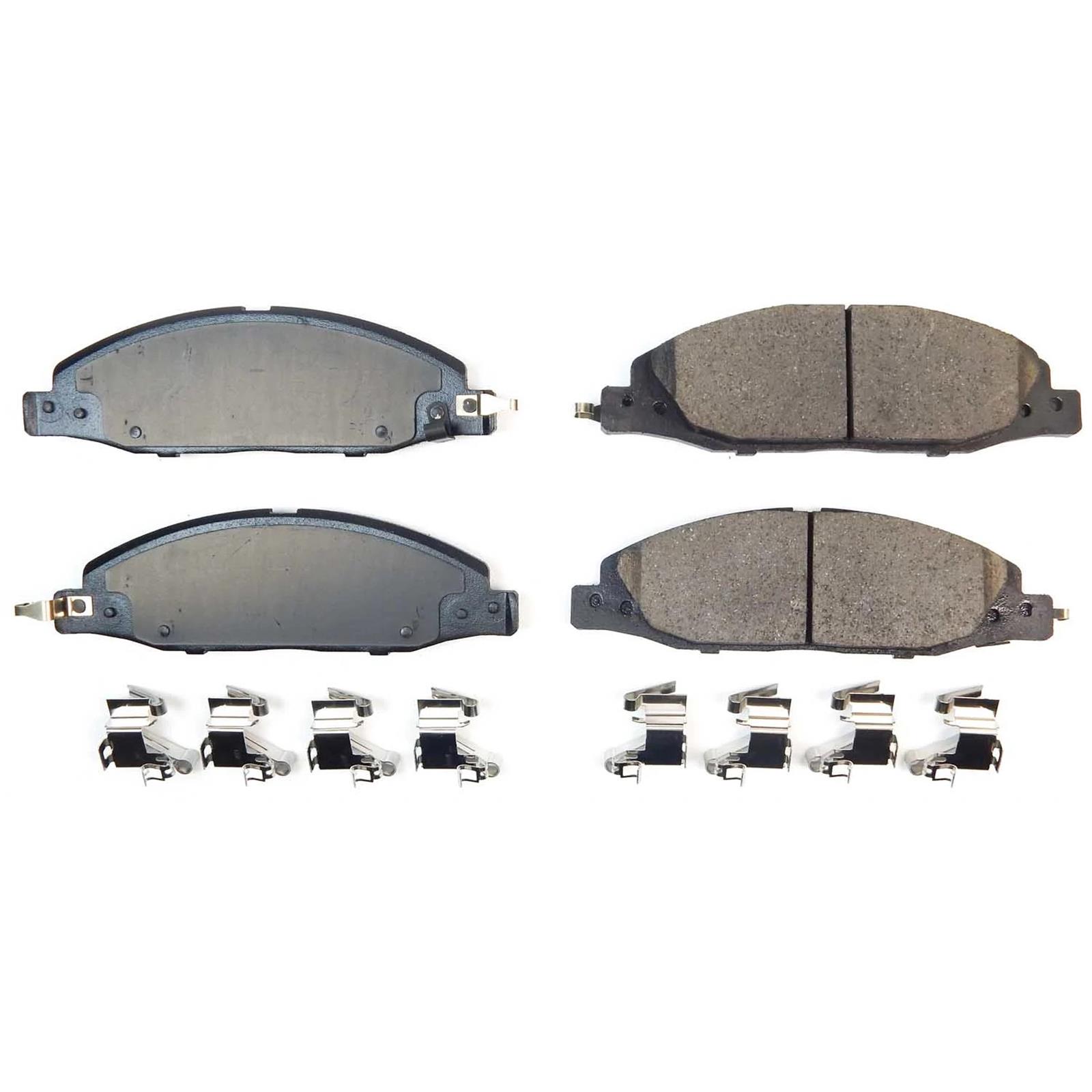 Power Stop 2024 Ford Mustang Front Z17 Evo Ceramic Pad w/Hardware