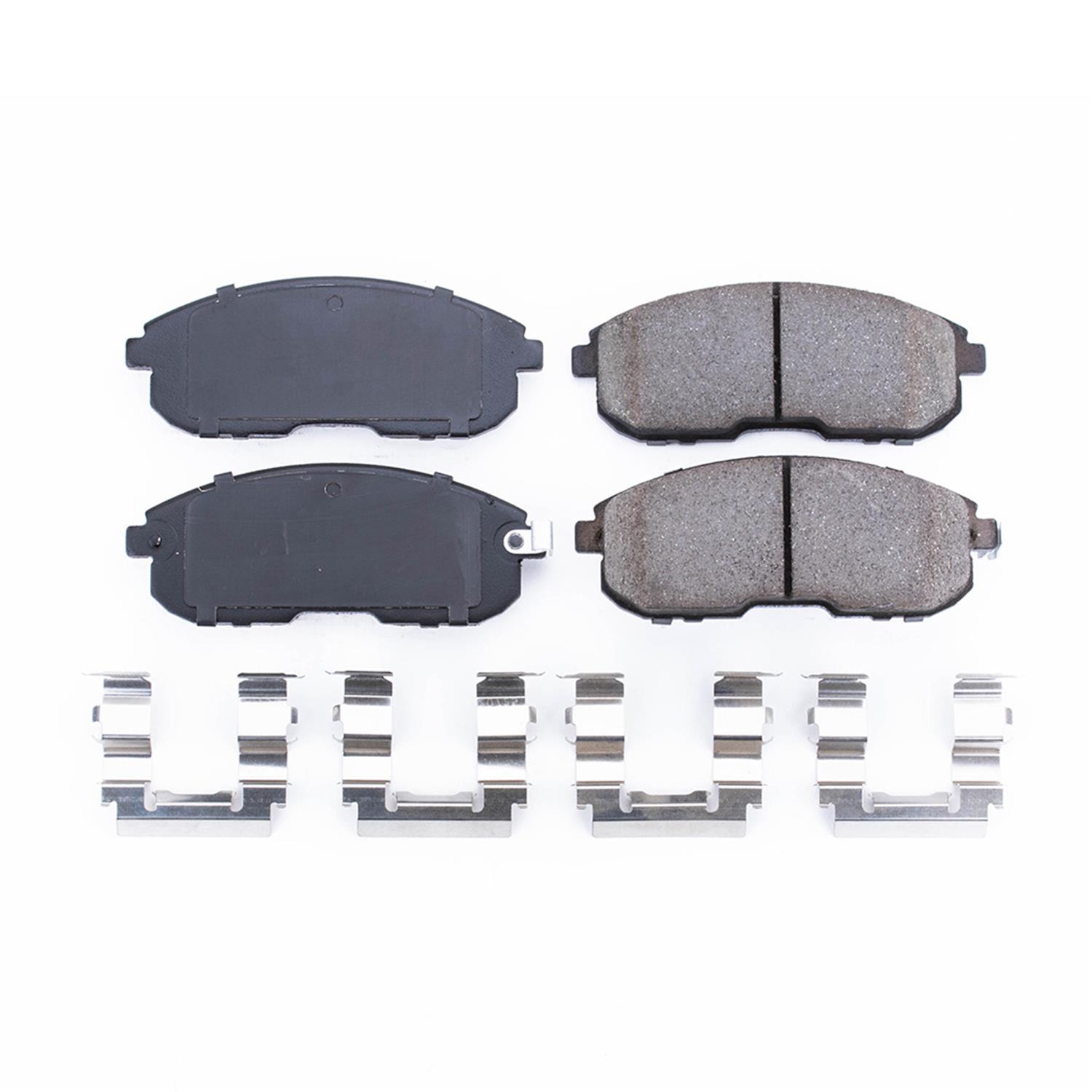 Power Stop 99-02 Infiniti G20 Front Z17 Evolution Ceramic Brake Pads w/Hardware thumbnail 6